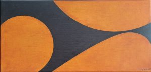 02-close harmony - acryl linnen - 50x24cm - 2019