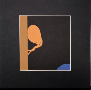 06- Bad moon rising Papier 32x32 cm - 2019