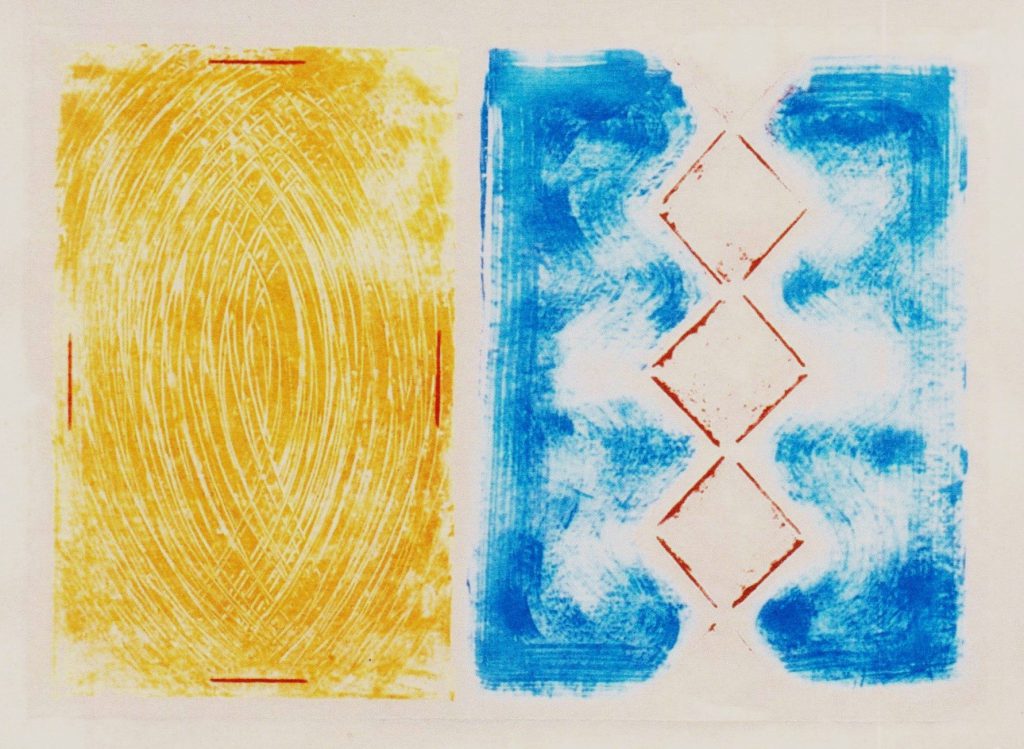 08- Monoprint Acryl-Japans papier 115-150 cm