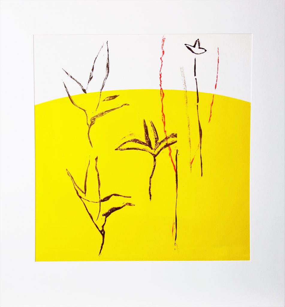 09- A new morning Mixed media 75x90 cm - 2018