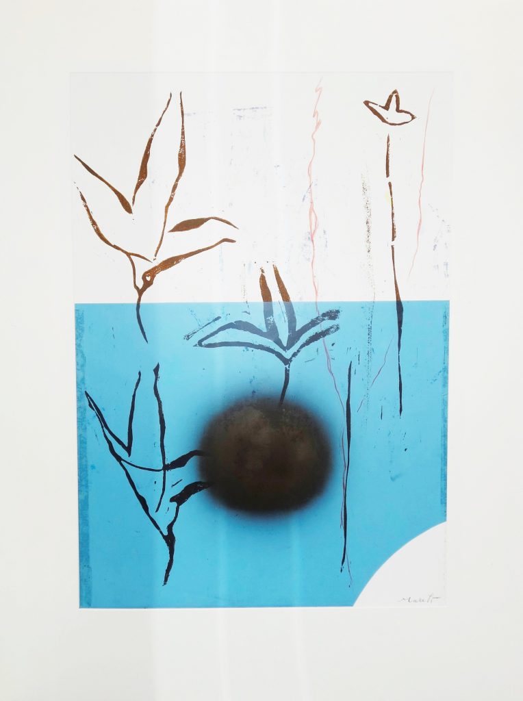 13- Flowers Mixed media 60x80 cm - 2018