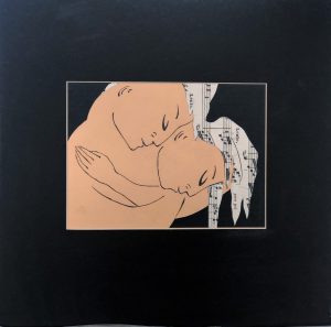 13- The lovers Papier 32x32 cm - 2021