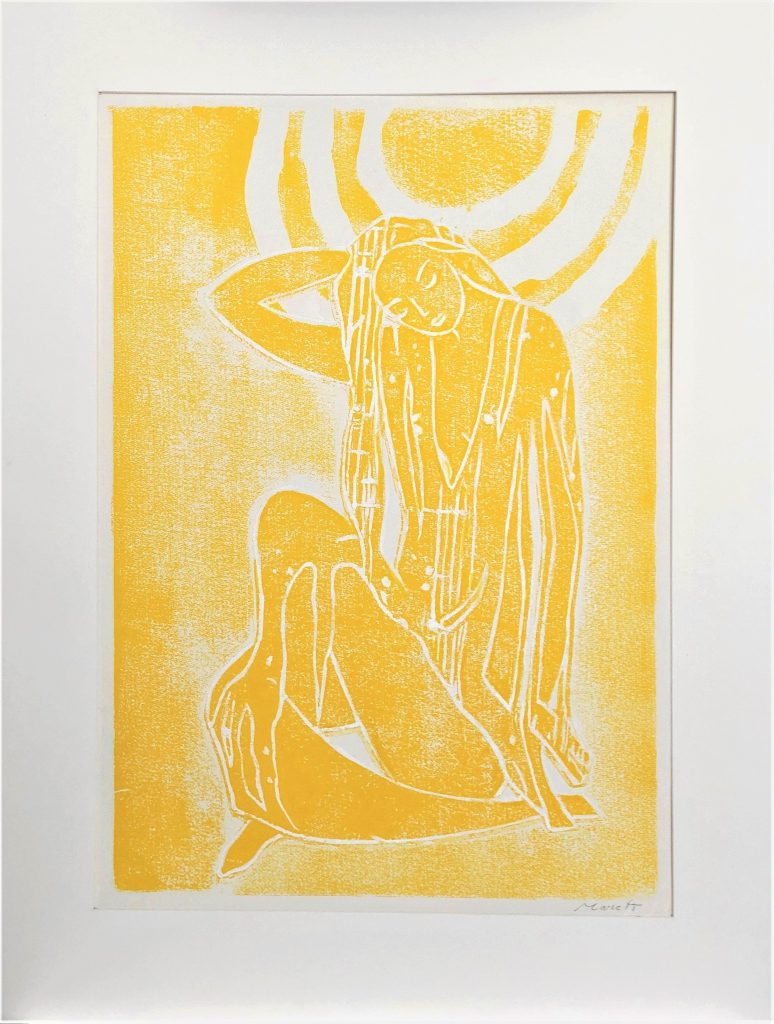 26- Z.T Linodruk 60x80 cm 2023 (Insp. by Matisse)26- Z.T Linodruk 60x80 cm 2023 (Insp. by Matiss