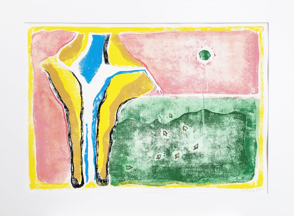 10- The power of nature Monotype 60x80 cm 2023