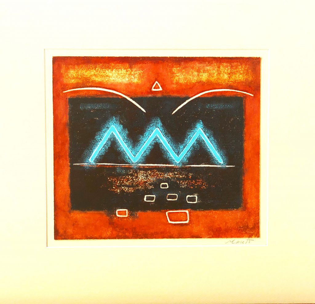 Z.T. Linodruk 45x47 cm